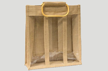 three bottle wine bag